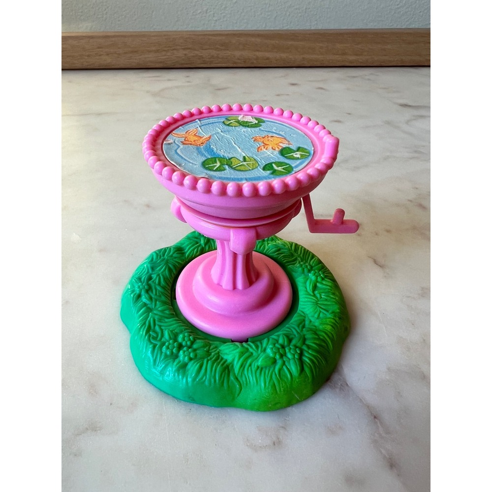 Bird Bath for VTG Kenner LPS Littlest Pet Shop Pets On The Move Garden Set 1995